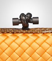 Bottega Veneta® Sun Intreccio Impero Ayers Knot Bottega Veneta® Sun Intreccio Impero Ayers Knot
