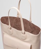 Bottega Veneta® Pale Drap Calf Tote Bag Bottega Veneta® Pale Drap Calf Tote Bag