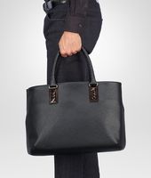 Bottega Veneta® Nero Ebano Marcopolo Tote Bag Bottega Veneta® Nero Ebano Marcopolo Tote Bag