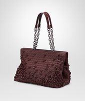 Bottega Veneta® Aubergine Intreccio Tobu Bag Bottega Veneta® Aubergine Intreccio Tobu Bag