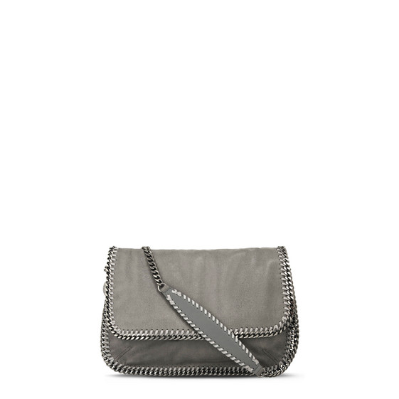 Stella McCartney, Borsa Messenger Falabella in Shaggy Deer