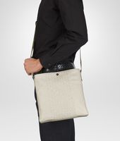Bottega Veneta® Mist Intrecciato Washed Nappa Cross Body Messenger Bottega Veneta® Mist Intrecciato Washed Nappa Cross Body Messenger
