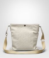 Bottega Veneta® Mist Intrecciato Washed Nappa Cross Body Messenger Bottega Veneta® Mist Intrecciato Washed Nappa Cross Body Messenger