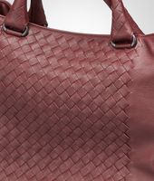 Bottega Veneta® Aubergine Intrecciato Washed Nappa Tote Bag Bottega Veneta® Aubergine Intrecciato Washed Nappa Tote Bag