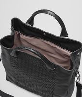 Bottega Veneta® Nero Intrecciato Washed Nappa Tote Bag Bottega Veneta® Nero Intrecciato Washed Nappa Tote Bag