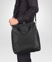 Bottega Veneta® Nero Intrecciato Washed Nappa Tote Bag Bottega Veneta® Nero Intrecciato Washed Nappa Tote Bag
