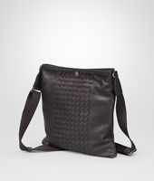 Bottega Veneta® Nero Intrecciato Washed Nappa Cross Body Messenger Bottega Veneta® Nero Intrecciato Washed Nappa Cross Body Messenger
