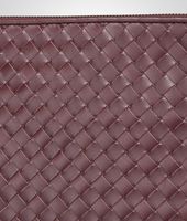Bottega Veneta® Aubergine Intrecciato Vn Document Case Bottega Veneta® Aubergine Intrecciato Vn Document Case