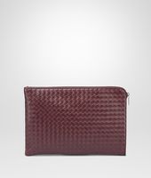 Bottega Veneta® Aubergine Intrecciato Vn Document Case Bottega Veneta® Aubergine Intrecciato Vn Document Case