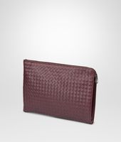Bottega Veneta® Aubergine Intrecciato Vn Document Case Bottega Veneta® Aubergine Intrecciato Vn Document Case