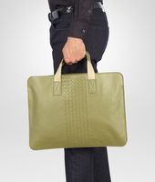 Bottega Veneta® New Army Light Calf Intrecciato Briefcase Bottega Veneta® New Army Light Calf Intrecciato Briefcase