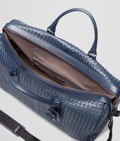 Bottega Veneta® Light Tourmaline Intrecciato VN Large Duffel Bottega Veneta® Light Tourmaline Intrecciato VN Large Duffel