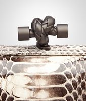 Bottega Veneta® KNOT AUS MANGROVIA UND AYERS MIST Bottega Veneta® KNOT AUS MANGROVIA UND AYERS MIST