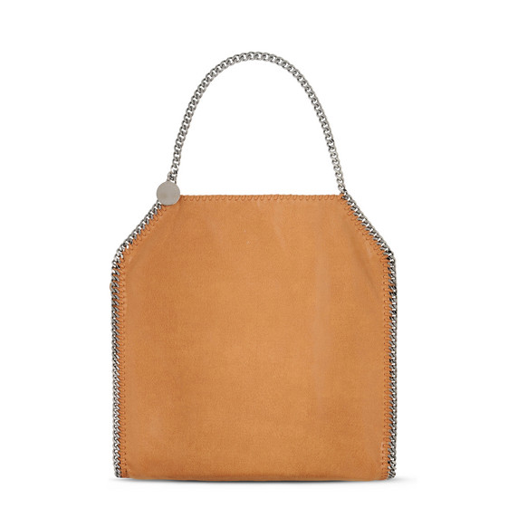 Stella McCartney, Tan Falabella Shaggy Deer Big Tote