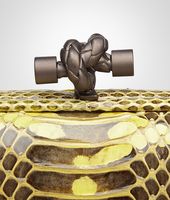 Bottega Veneta® KNOT NEW CHARTREUSE IN MANGROVIA E AYERS Bottega Veneta® KNOT NEW CHARTREUSE IN MANGROVIA E AYERS