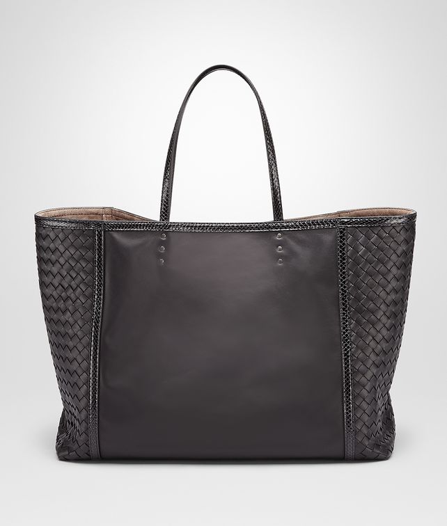BOTTEGA VENETA TOTE BAG IN NERO NAPPA, AYERS DETAILS Tote Bag D fp