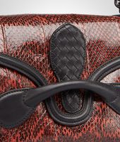 Bottega Veneta® BURNT RED ELAPHE RIALTO BAG Bottega Veneta® BURNT RED ELAPHE RIALTO BAG
