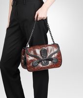 Bottega Veneta® BURNT RED ELAPHE RIALTO BAG Bottega Veneta® BURNT RED ELAPHE RIALTO BAG