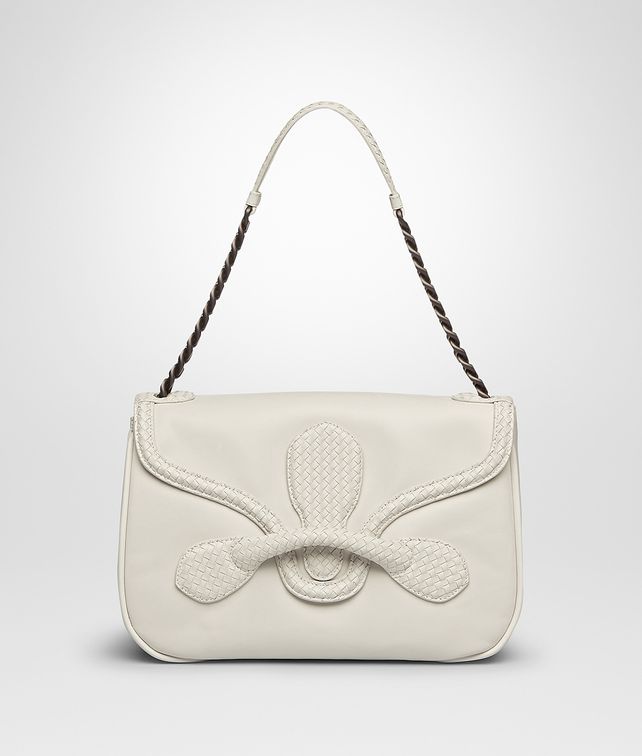 BOTTEGA VENETA BORSA RIALTO MIST IN MICRO INTRECCIO NEW CALF Borsa a spalla D fp