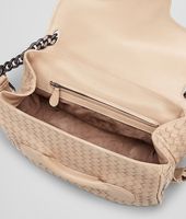 Bottega Veneta® MINK INTRECCIATO NAPPA RIALTO BAG Bottega Veneta® MINK INTRECCIATO NAPPA RIALTO BAG