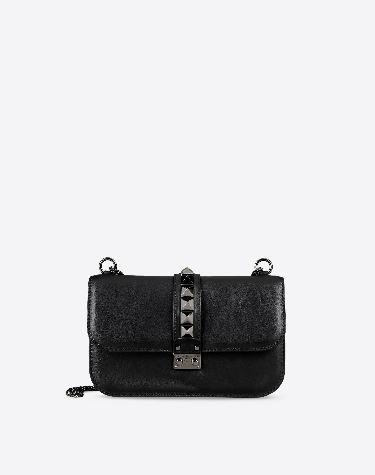 Valentino Garavani Noir Chain Shoulder Bag, Shoulder Bags for Women