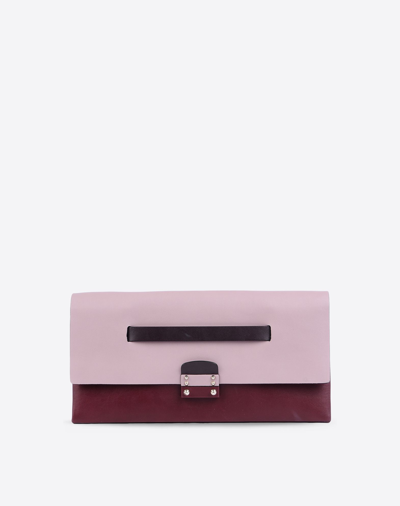 Valentino Garavani Clutch In Multicolored Calfskin, Clutches for Women