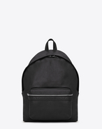 DÉLAVÉ Backpack in Black Washed Leather