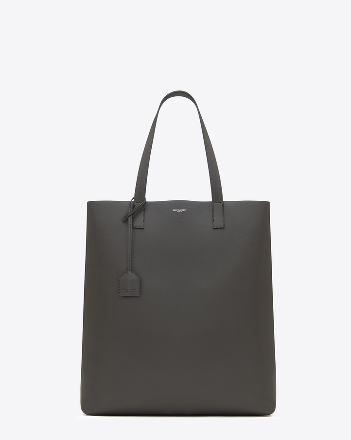 Saint Laurent SHOPPING SAINT LAURENT Tote Bag Grigio Antracite Scuro In