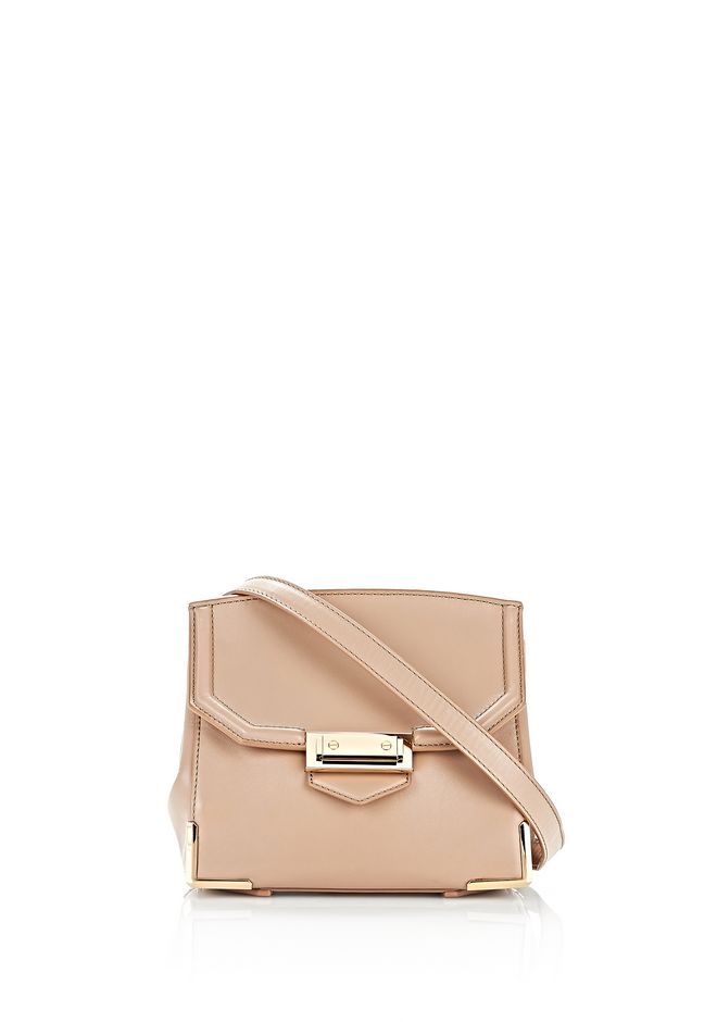 ALEXANDER WANG MARION SLING IN SAND WITH PALE GOLD