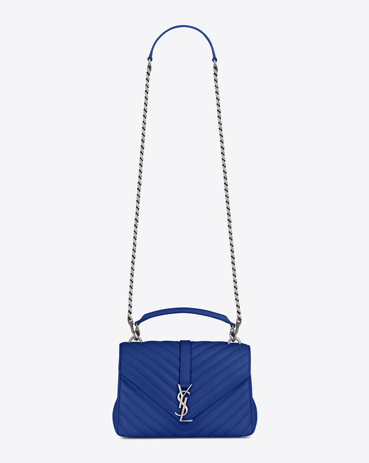 ysl college bag pink