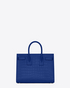 ysl small monogram bag - classic small sac de jour bag in royal blue crocodile embossed leather