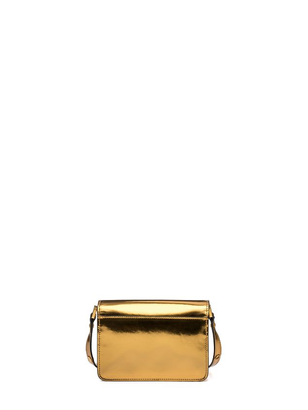 Trunk Bag Marni MINI TRUNK bag in polished calfskin Woman