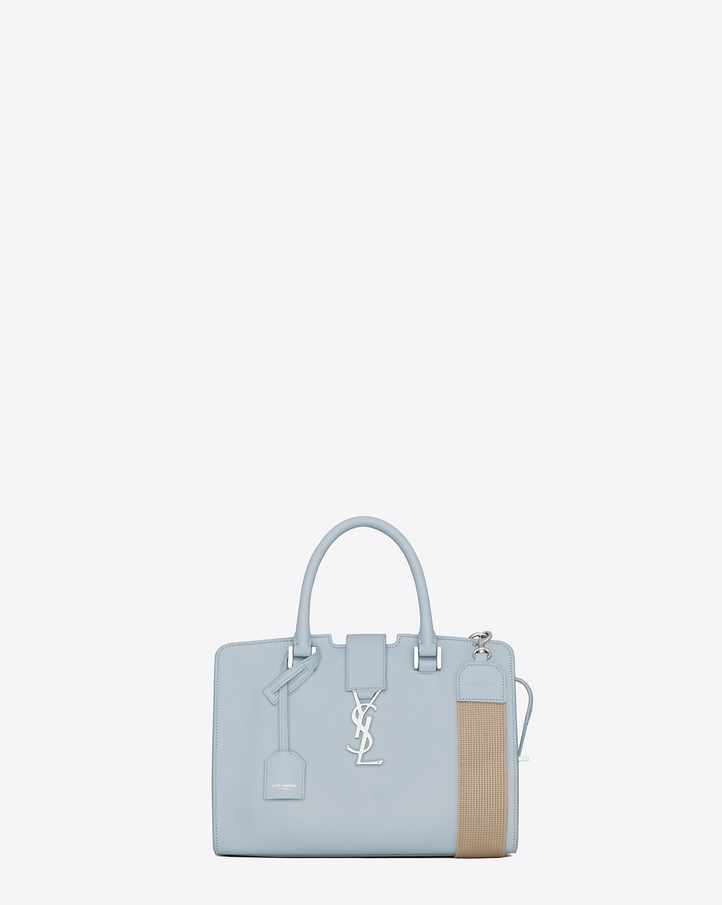 Saint Laurent Baby MONOGRAM SAINT LAURENT CABAS Bag With Woven ...  