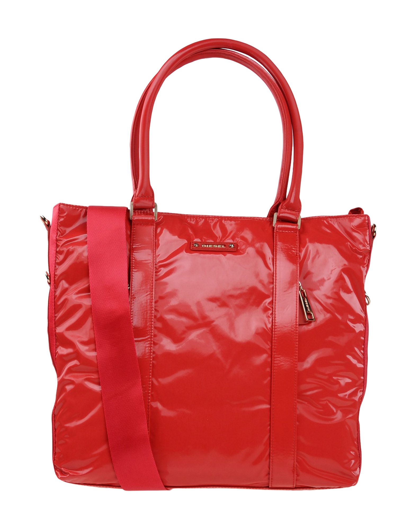 red pink bag