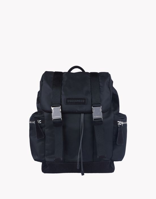 leather trimmed backpack handbags Man Dsquared2