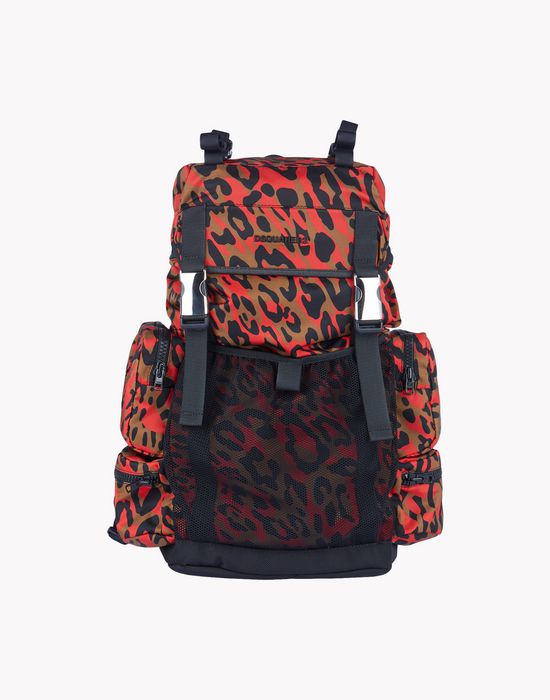 camouflage akira backpack handbags Man Dsquared2