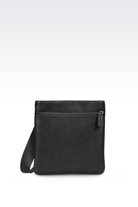 armani flat messenger bag