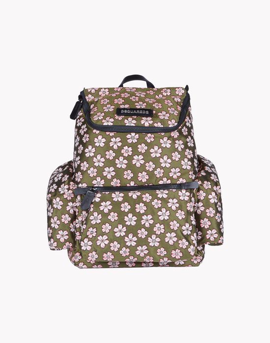 floral jacquard hiro backpack handbags Man Dsquared2