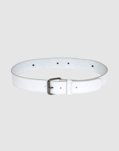 AGAINST MY KILLER Women - Accessories - Belt AGAINST MY KILLER on YOOX :  against my killer white belt belt