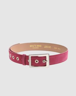 WHO*S WHO - ACCESSORI - Cinture - su YOOX.COM