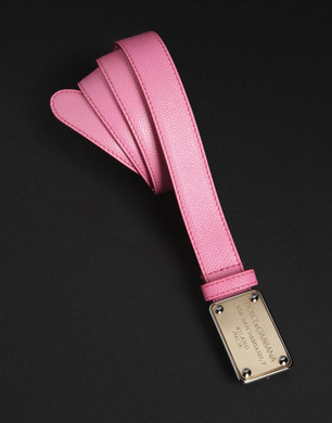 Classic texture leather belt - Belts - Dolce&Gabbana - Summer 2014 Classic texture leather belt - Belts - Dolce&Gabbana - Summer 2014
