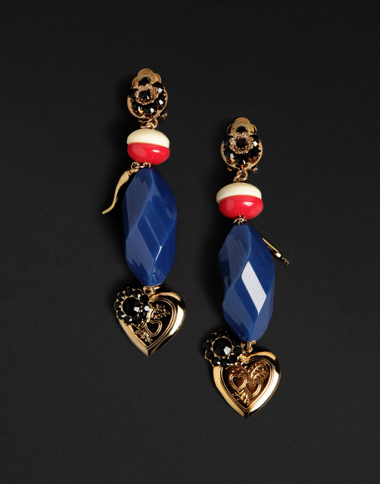 Boucles d'oreilles - Boucles d'oreilles - Dolce&Gabbana - Été 2014 Boucles d'oreilles - Boucles d'oreilles - Dolce&Gabbana - Été 2014