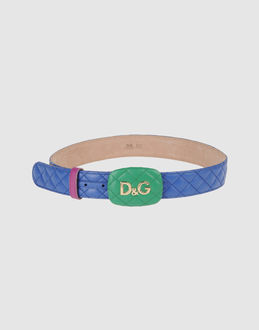 D&G - ACCESSORI - Cinture - su YOOX.COM