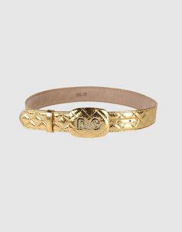 D&G - ACCESSORI - Cinture - su YOOX.COM