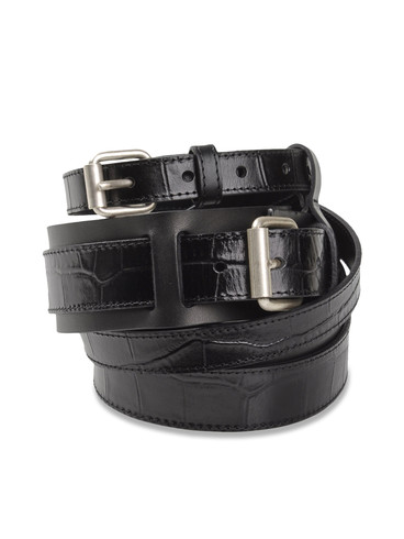 DIESEL BLACK GOLD - Belts - BLANCK