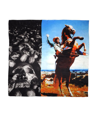 ZOOM DEAD MEAT - Square scarf