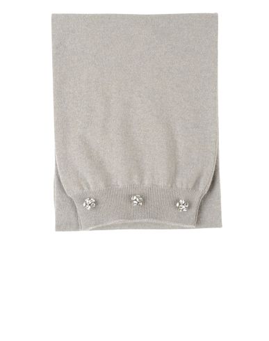 Diamante Button Scarf