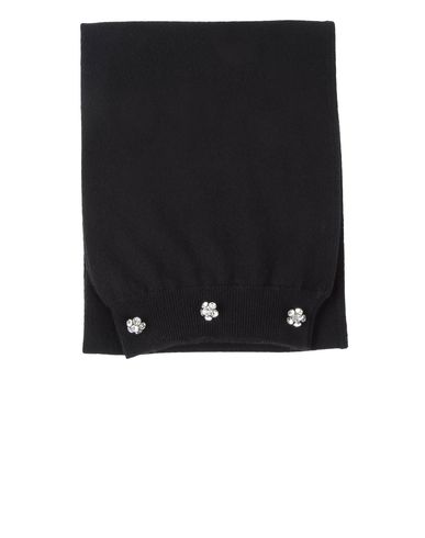 Diamante Button Scarf