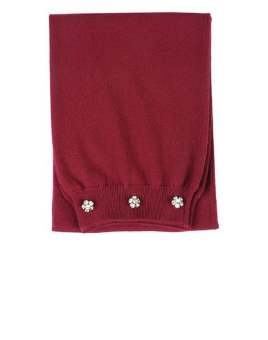 Diamante Button Scarf