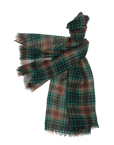 ZOOM LOVAT & GREEN - Oblong scarf